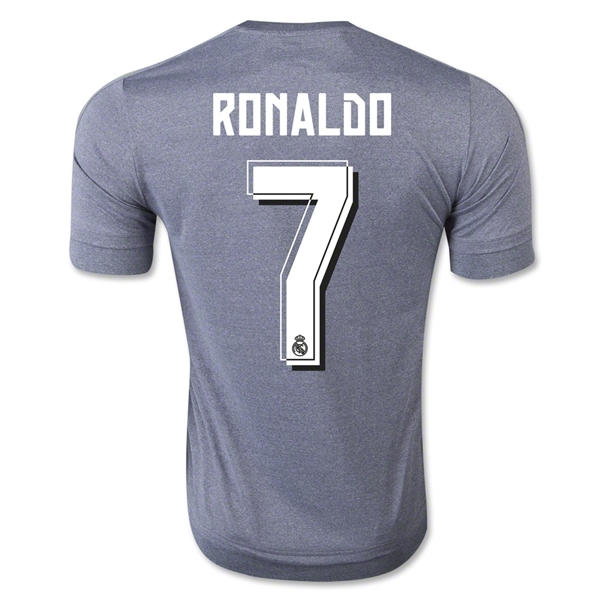 Real Madrid 2015-16 RONALDO #7 Away Soccer Jersey